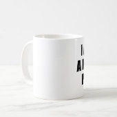 IK BEN GEEN MORGEN PERSOON KOFFIEMOK (Voorkant links)