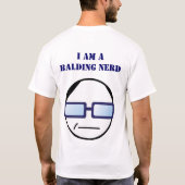 IK BEN GEEN NERD T-SHIRT (Achterkant)