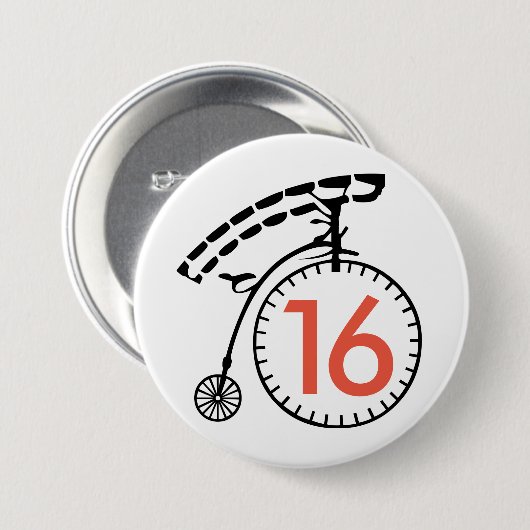 Ik ben geen nummer. ronde button 7,6 cm (Voorkant /achterkant)