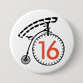 Ik ben geen nummer. ronde button 7,6 cm (Voorkant)