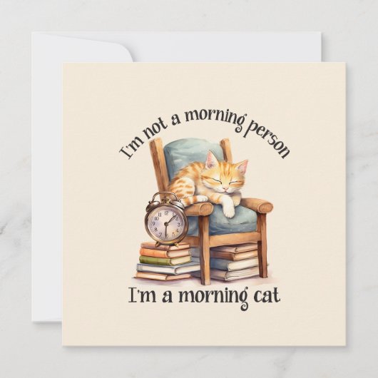 Ik ben geen ochtendmens (Voorkant)