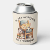 Ik ben geen ochtendmens blikjeskoeler (Blikje Achterkant)