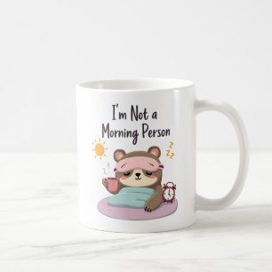Ik ben geen ochtendmens koffiemok