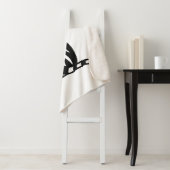 Ik ben geen ochtendmens leuk sherpa fleece deken (In situ)