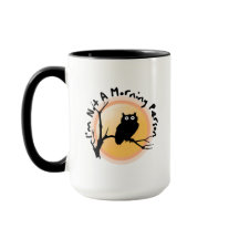 Ik ben geen ochtendmens leuke uil citaat