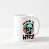 Ik ben geen ochtendmens Panda Koffiemok (Voorkant rechts)