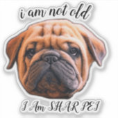 IK BEN GEEN OLD STICKER (Voorkant)