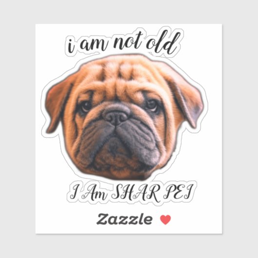 IK BEN GEEN OLD STICKER (Vel)