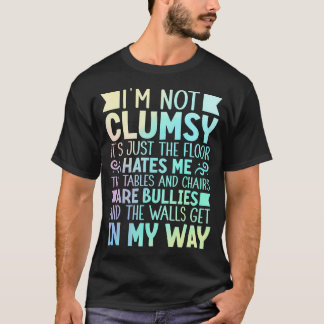 Ik ben geen onhandige kunst voor mannen vrouwen Ki T-shirt