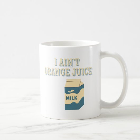 Ik ben geen Oranje sap Koffiemok (Rechts)