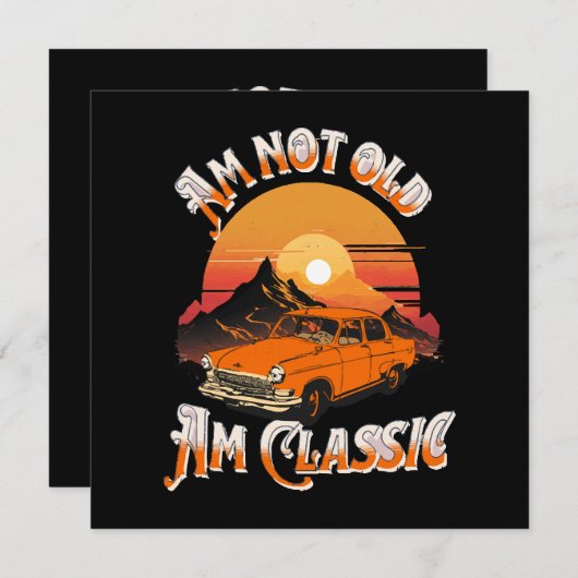 Ik ben geen oude AM Classic (Voorkant / Achterkant)