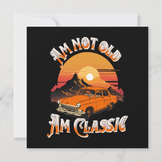 Ik ben geen oude AM Classic (Achterkant)