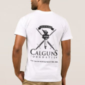 Ik ben geen Pistool-vrije zone T-shirt (Achterkant)