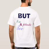 IK BEN GEEN plastic tas T-shirt (Achterkant)