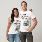 IK BEN GEEN plastic tas T-shirt (Unisex)