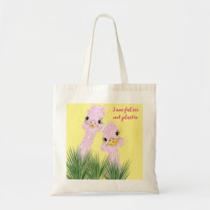 Ik ben geen plastic tote bag