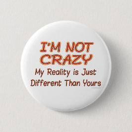 Ik ben geen rare Buttonnen Ronde Button 5,7 Cm