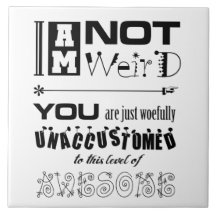 Ik ben geen rare Tegel