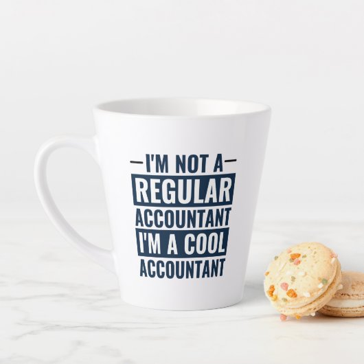 Ik ben geen reguliere accountant, ik ben Cool Acco Latte Mok (In situ)