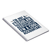 Ik ben geen reguliere accountant, ik ben Cool Acco Notitieboek (Rechterzijde)