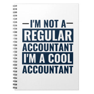 Ik ben geen reguliere accountant, ik ben Cool Acco Notitieboek
