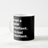 Ik ben geen reguliere accountant, ik ben een goede koffiemok (Voorkant links)