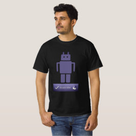 Ik ben geen robot - CAPTCHA T-shirt
