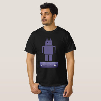 Ik ben geen robot - CAPTCHA T-shirt