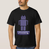 Ik ben geen robot - CAPTCHA T-shirt (Voorkant)