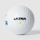 Ik ben geen robot golfballen (Logo)
