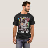 Ik ben geen Robot Hacktivisme voor Hacker T-shirt (Voorkant volledig)