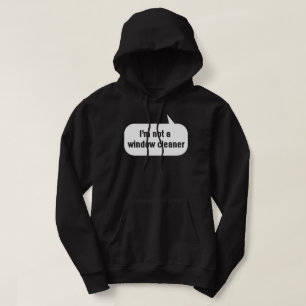 Ik ben geen ruitenschoner hoodie