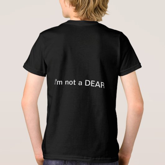 Ik ben geen schat Tri-Blend shirt (Achterkant)