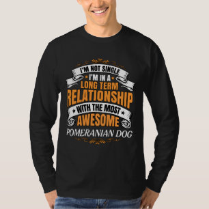 Ik ben geen single I m op lange termijn Relatie Wi T-shirt