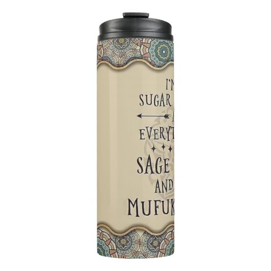 Ik ben geen Suiker en Spice Thermosbeker (Voorkant)