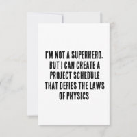 Ik ben geen superheld, maar ik kan een project cre