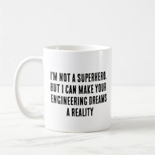 Ik ben geen superheld, maar ik kan je technicus ma koffiemok