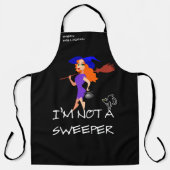 Ik ben geen Sweeper Funny Halloween Schort (Voorkant)