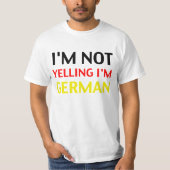 Ik ben geen T-Shirt. T-shirt (Voorkant)