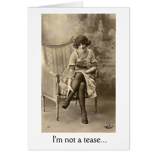 - ik ben geen Tease, (Voorkant)