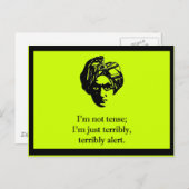 Ik ben geen Tense Briefkaart (Voorkant / Achterkant)