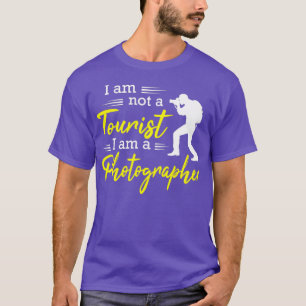 Ik ben geen toeristen en fotograaf (4) t-shirt