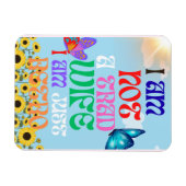 Ik ben geen traditionele echtgenote, ik ben gewoon magneet (Horizontaal)