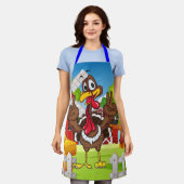 Ik ben geen Turkije! Schort (Gedragen)