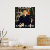 ik ben geen verrader poster (Keuken)