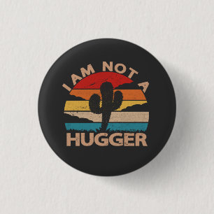 Ik ben geen Vintage-Cactus van de heupger Ronde Button 3,2 Cm