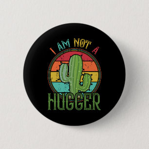 Ik ben geen Vintage-Cactus van de heupger Ronde Button 5,7 Cm