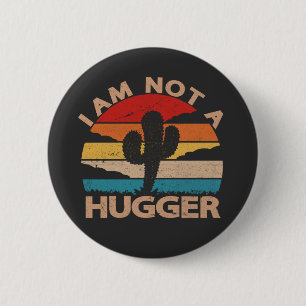 Ik ben geen Vintage-Cactus van de heupger Ronde Button 5,7 Cm