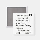 Ik ben geen vogel magneet (Voorkant / Achterkant)