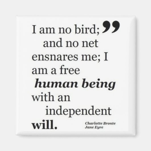 Ik ben geen vogel magneet (Voorkant)